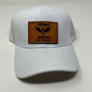 White Trucker Cap